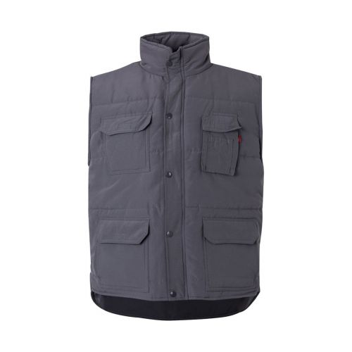 VL MEFITIS - Multi-pocket padded vest (220g/m²), in polyester (100%)