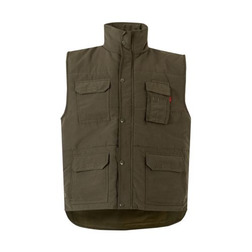 VL MEFITIS - Multi-pocket padded vest (220g/m²), in polyester (100%)