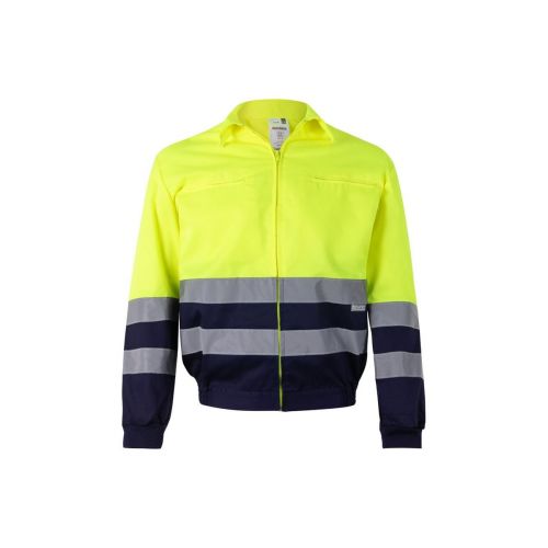VL NEPTUNE - Two-tone twill jacket (210g/m²) in polyester (80%) and cotton (20%)