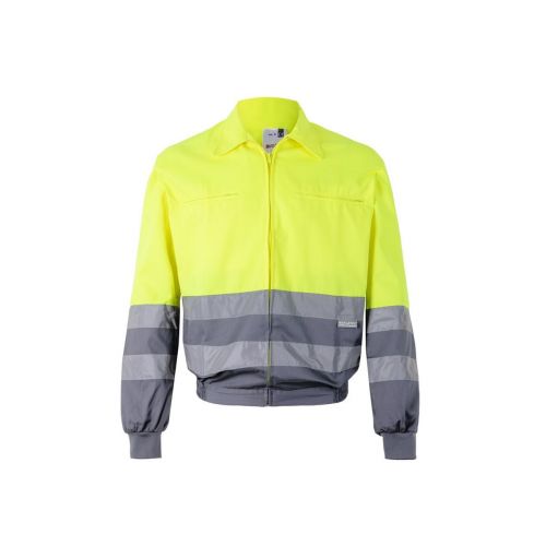 VL NEPTUNE - Two-tone twill jacket (210g/m²) in polyester (80%) and cotton (20%)