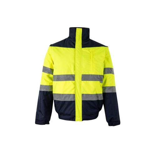 VL JUPITER - Two-tone padded jacket (180g/m²) in polyester (100%), with PU coating