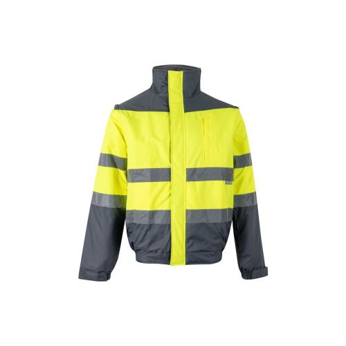 VL JUPITER - Two-tone padded jacket (180g/m²) in polyester (100%), with PU coating