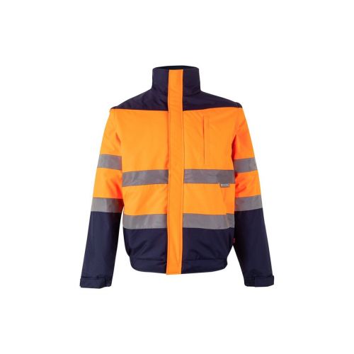 VL JUPITER - Two-tone padded jacket (180g/m²) in polyester (100%), with PU coating