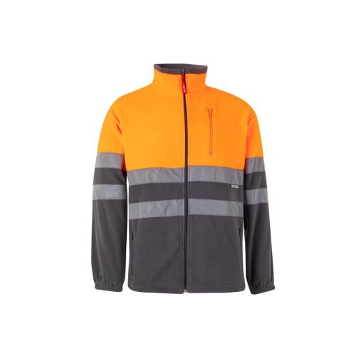 VL EROS - Two-tone fleece jacket (280g/m²), in polyester (100%)