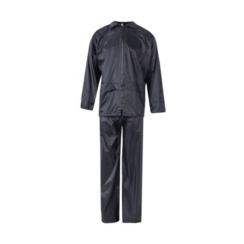 VL SEDNA - Rain suit (225g/m²), two-piece in polyester (100%) with PVC coating