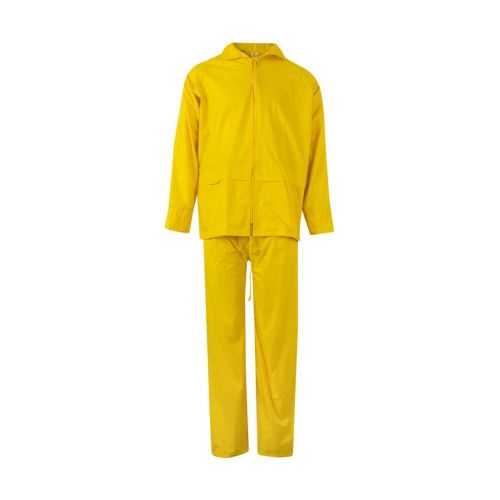 VL SEDNA - Rain suit (225g/m²), two-piece in polyester (100%) with PVC coating