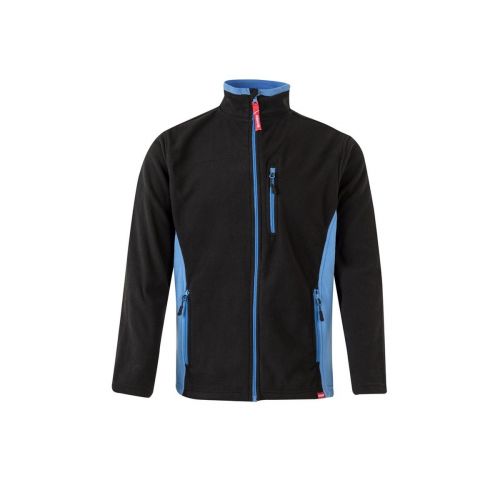 VL GERAS - Two-tone fleece jacket (220g/m²) in polyester (100%)