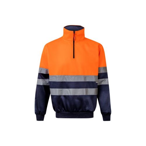 VL THOR - Two-tone sweatshirt (300g/m²) in polyester fleece (100%)