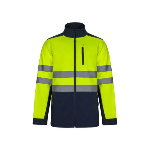 VL HESTIA - Two-tone soft shell jacket (280g/m²), in polyester (96%) and elastane (4%)