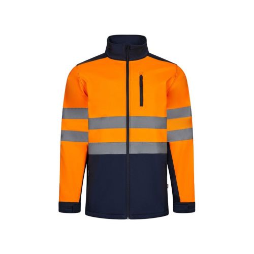 VL HESTIA - Two-tone soft shell jacket (280g/m²), in polyester (96%) and elastane (4%)