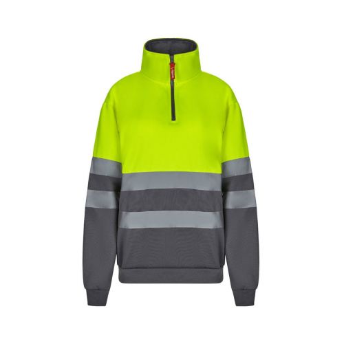 VL THOR LARGE - Two-tone sweatshirt (300g/m²) in polyester fleece (100%)