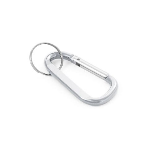 MATTHEW - Aluminium carabiner with keyring