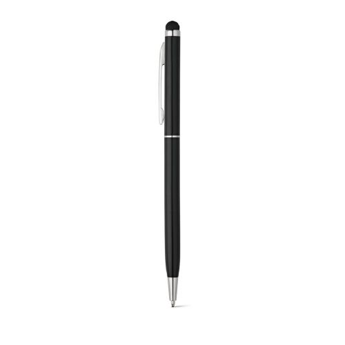 ZOE BK - Ball pen with touch tip in aluminium