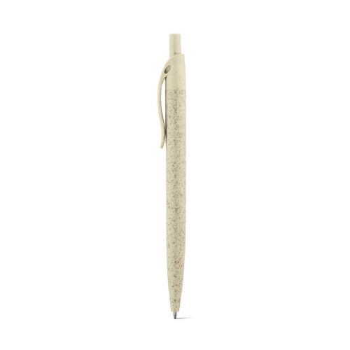 CAMILA - Wheat straw fibre and ABS ball pen with clip
