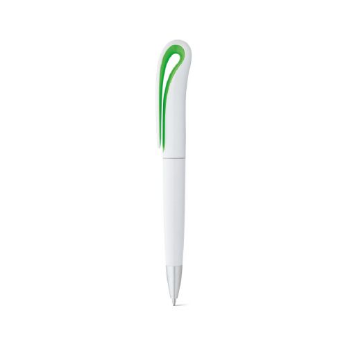 TOUCAN - Ball pen with twist mechanism and clip