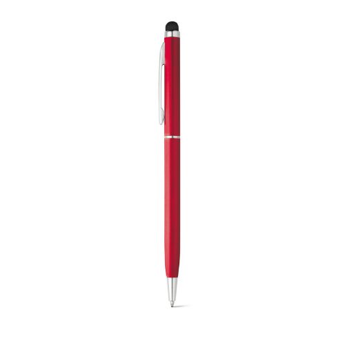 ZOE - Aluminium ball pen with twist mechanism and touch tip
