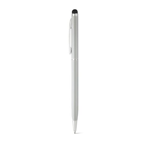 ZOE - Aluminium ball pen with twist mechanism and touch tip