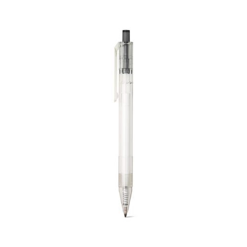 HARLAN - rPET ball pen pen with coloured button