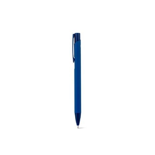 CLINT - Recycled aluminium (100% rAL) ballpoint pen with rubber finish