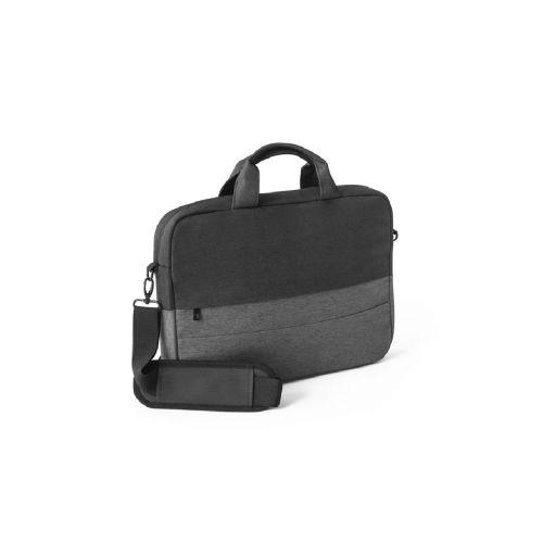 GENOA - Padded laptop bag in 600D high-density recycled polyester 15