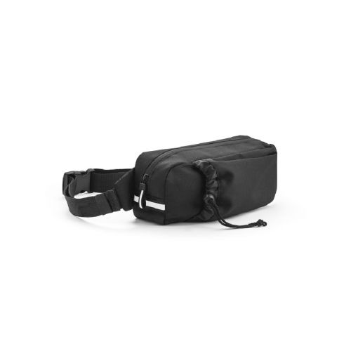 DELFOS POUCH - 300D recycled polyester and 600D recycled polyester waist bag with reflective elements