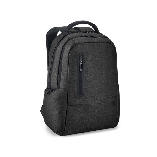 RE-BOSTON - Water-resistant 2Tone recycled nylon laptop backpack with 210D compartment