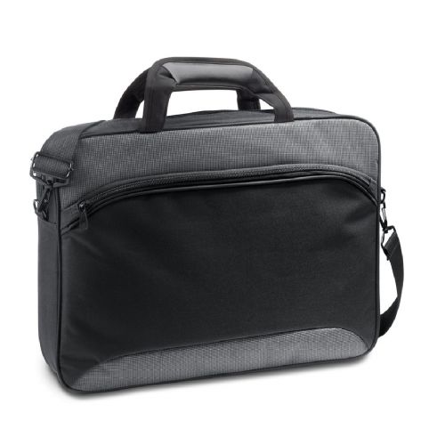 SANTANA - 15'6 Laptop briefcase in 2 Tone 600D and 300D polyester