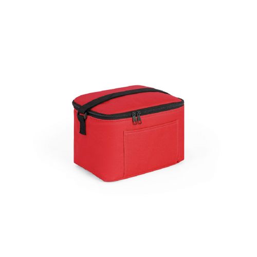 CANCUN - Thermal bag in 600D recycled polyester with adjustable webbing strap 7 L
