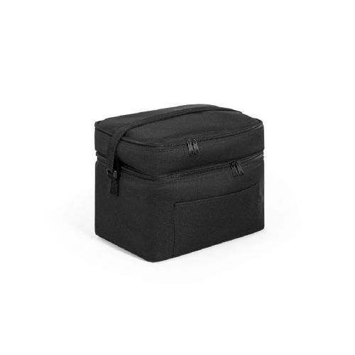 CANCUN LARGE - Thermal bag in 600D, recycled polyester, with adjustable webbing strap 14 L