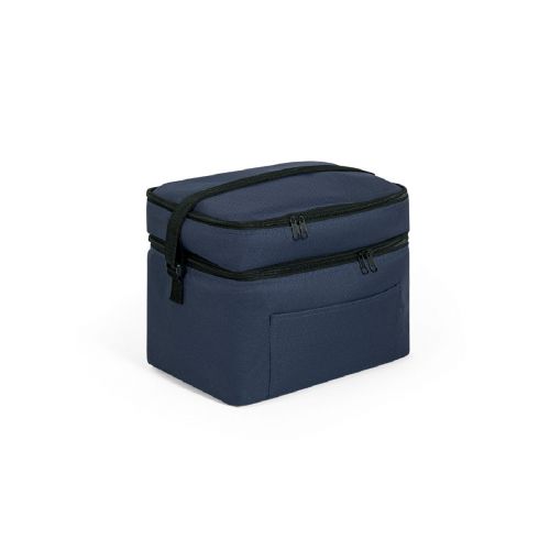 CANCUN LARGE - Thermal bag in 600D, recycled polyester, with adjustable webbing strap 14 L