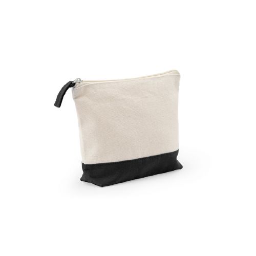 DAPHNE - 100% cotton cosmetic bag (340 g/m²) two-tone