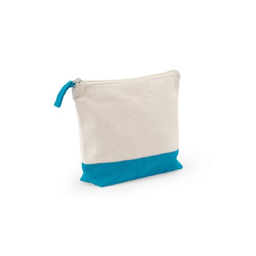 DAPHNE - 100% cotton cosmetic bag (340 g/m²) two-tone