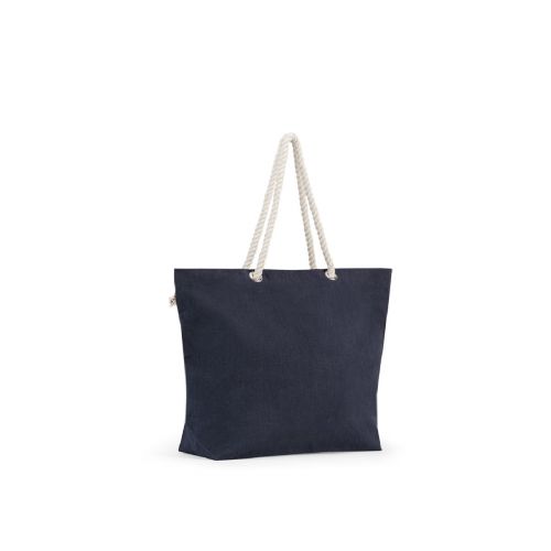 ATHENS - Beach bag in recycled cotton (70%) and recycled polyester (30%) (220 g/m²)