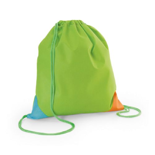 BISSAYA - Colourful non-woven drawstring bag (80 g/m²)