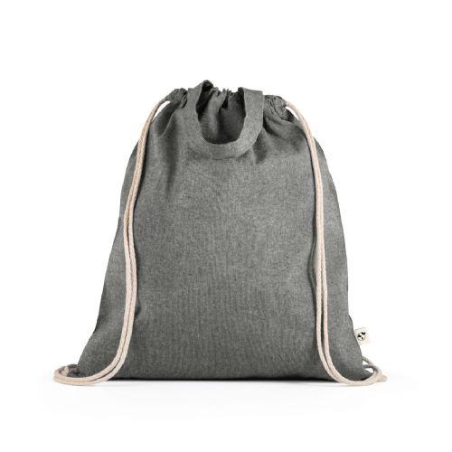 RISSANI - Drawstring bag with recycled cotton (70%) and polyester (30% rPET) (140 g/m²)