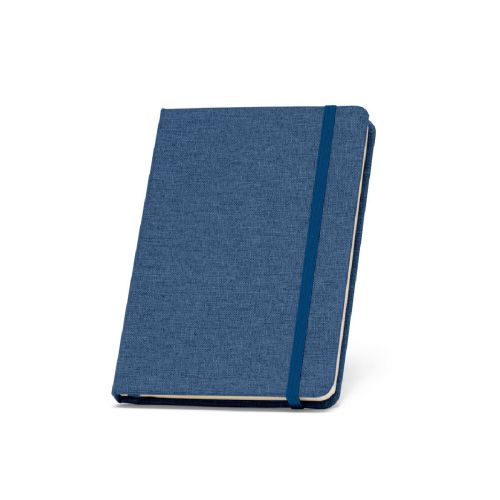 BOYD - A5 notebook in recycled polyester (100% rPET) with lined sheets