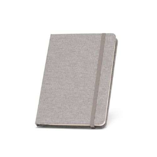 BOYD - A5 notebook in recycled polyester (100% rPET) with lined sheets