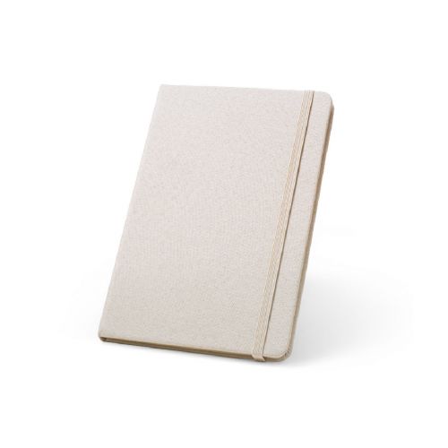 BOYD - A5 notebook in recycled polyester (100% rPET) with lined sheets