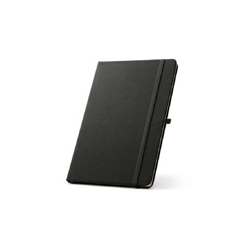 ANNE - A5 notebook in recycled polyester (100% rPET) with lined pages
