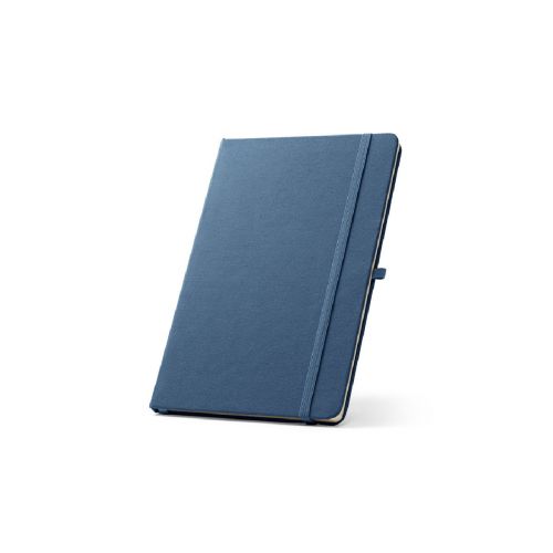 ANNE - A5 notebook in recycled polyester (100% rPET) with lined pages