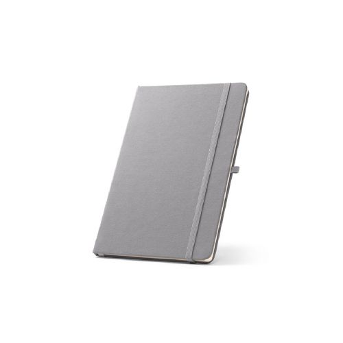 ANNE - A5 notebook in recycled polyester (100% rPET) with lined pages