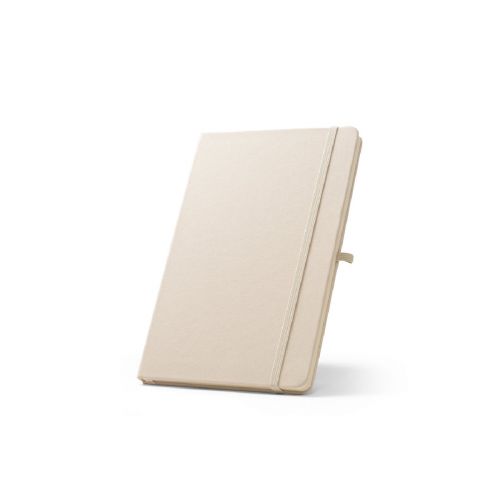 ANNE - A5 notebook in recycled polyester (100% rPET) with lined pages