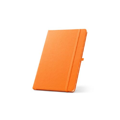 ANNE - A5 notebook in recycled polyester (100% rPET) with lined pages