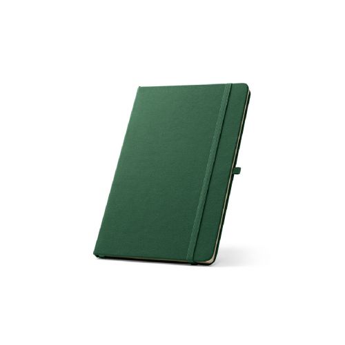 ANNE - A5 notebook in recycled polyester (100% rPET) with lined pages