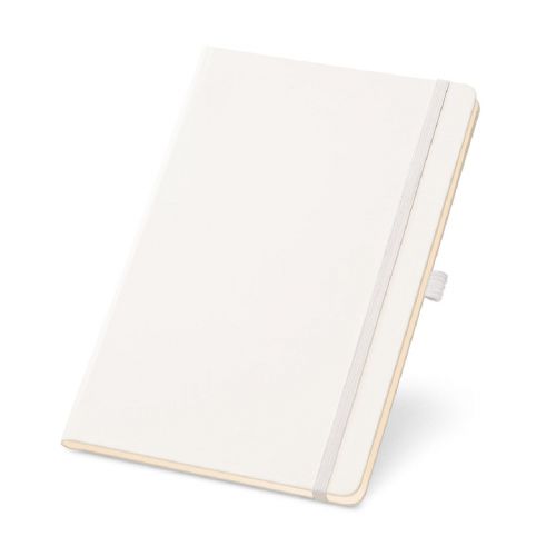 TWAIN - A5 notebook with lined sheets in ivory color