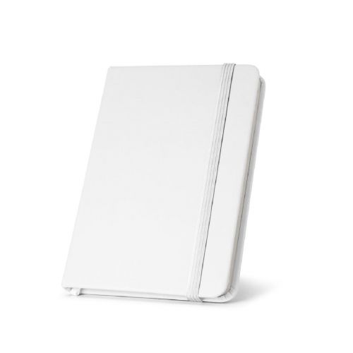 CAMPUS - A5 hardcover notebook in PU (35% recycled) with lined pages 100% recycled
