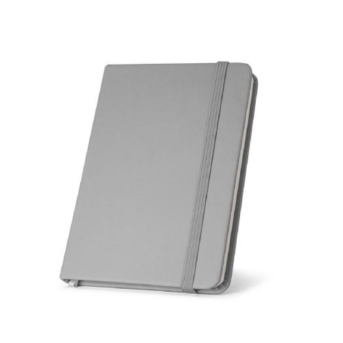 CAMPUS - A5 hardcover notebook in PU (35% recycled) with lined pages 100% recycled