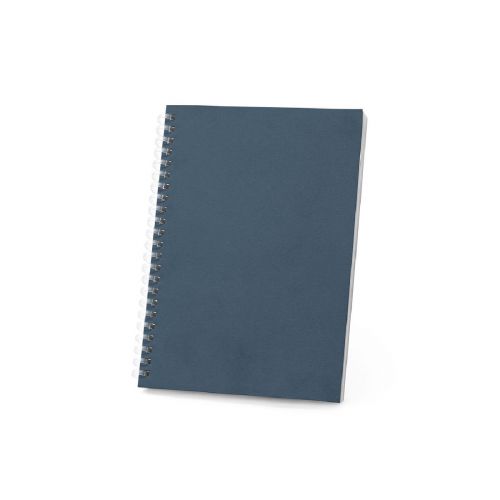 SCHILLER - A5 notepad with flexible cover, made from 100% recycled paper