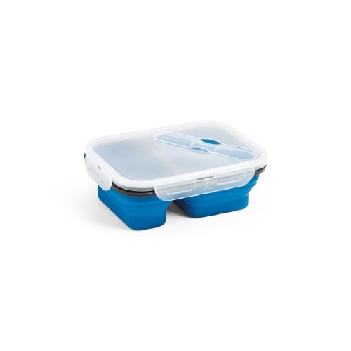 DILL - Lunch Box. Retractable hermetic box in silicone and PP (480 and 760 mL)