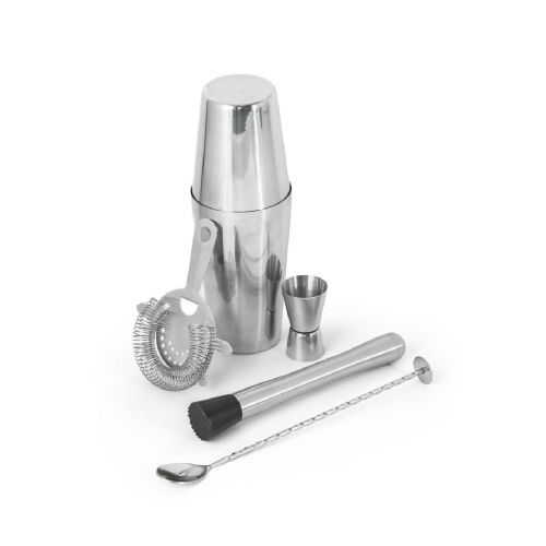 BRAMBLE - 6-piece stainless steel cocktail set